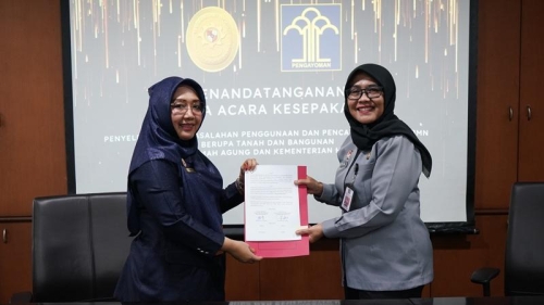 Akhiri Pencatatan Ganda Aset Negara, Kemenkum dan MA Sepakati Penyelesaian BMN