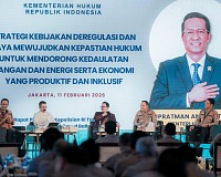 Menkum di Rapim POLRI: KUHP-KUHAP Baru Perkuat Kepastian Hukum untuk Pangan dan Energi 2026 02 11 Rapim Polri 1